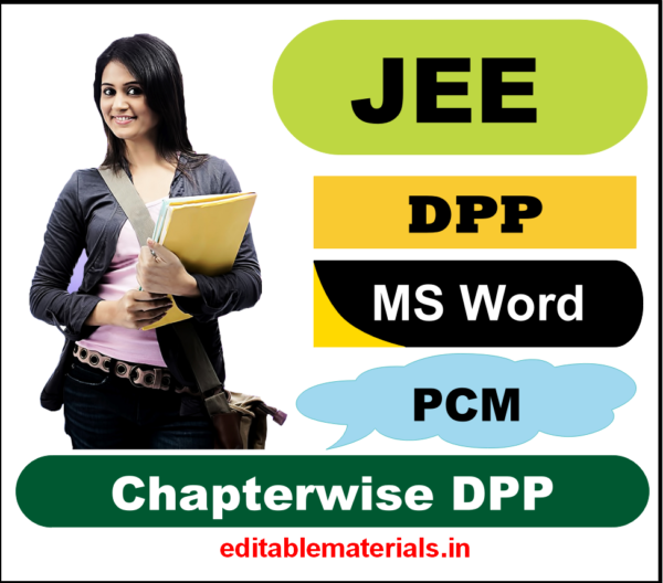 Chapterwise DPP for JEE