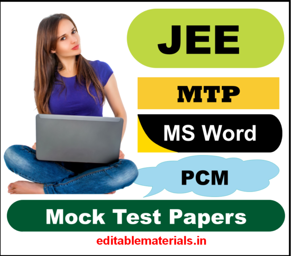 Mock Test Papers for JEE