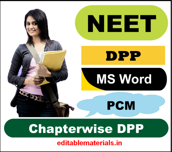 Chapterwise DPP for NEET