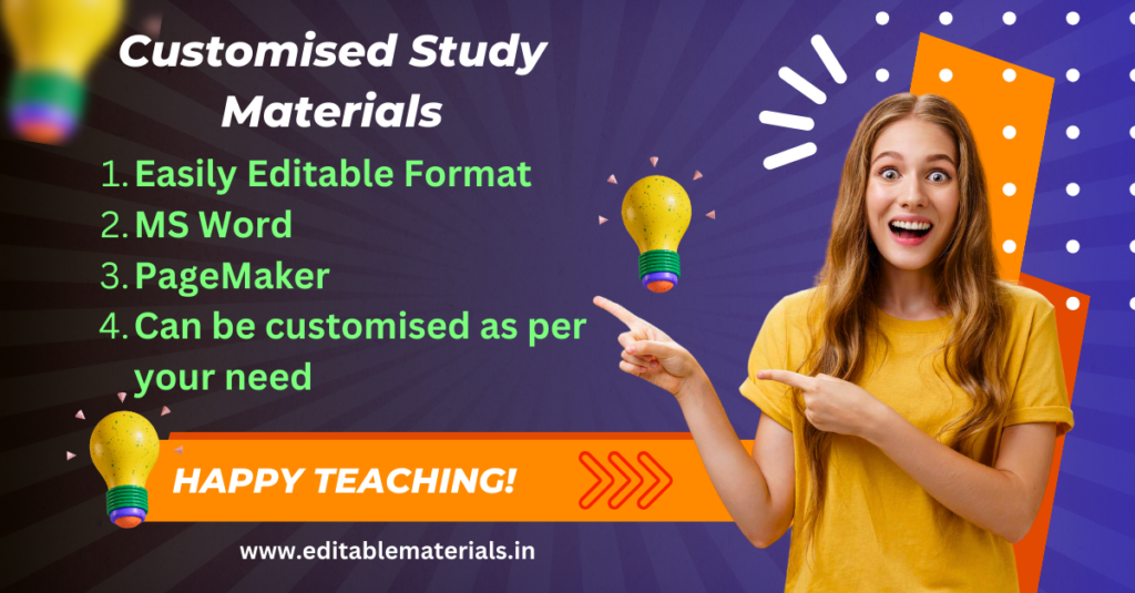 Customised Study Materials for Coaching Institutes