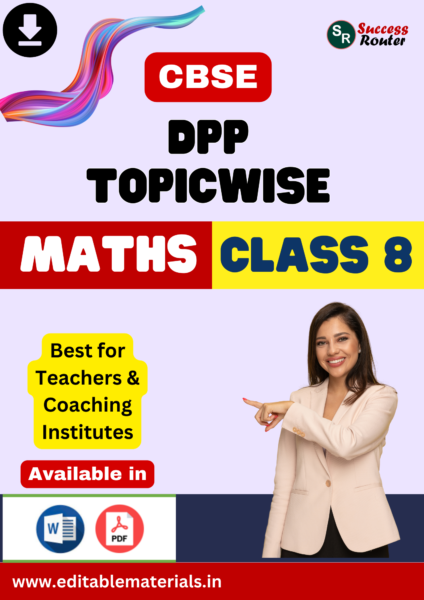 Topicwise DPP for CBSE Class 8 Maths