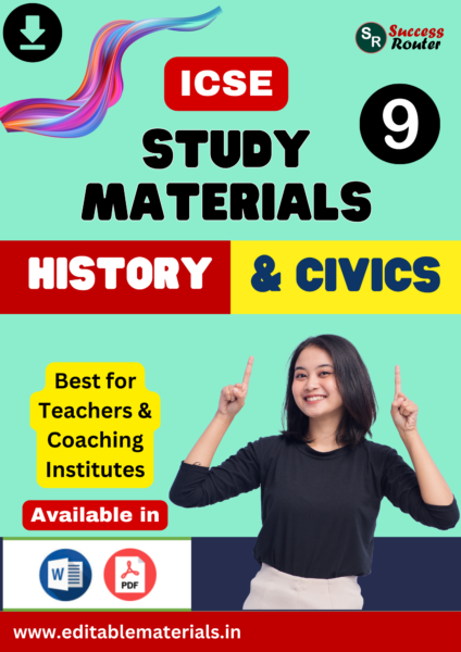 Study Materials for ICSE Class 9 History and Civics
