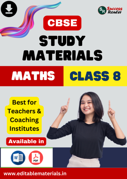 Study Materials for CBSE Class 8 Maths