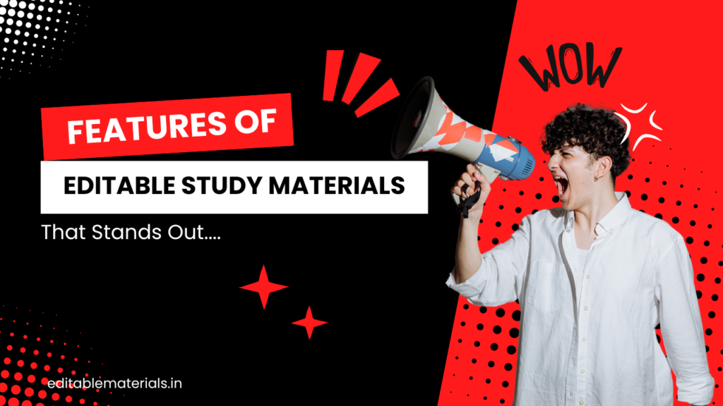 10 Features of Our Study Materials That Make Them Stand Out