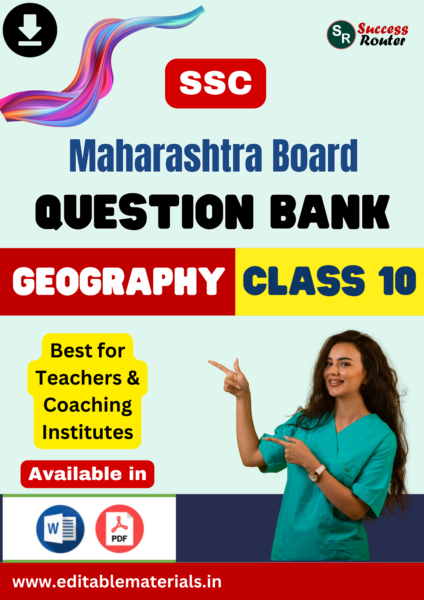 Maharashtra State Board Class 10 Geography Question Bank