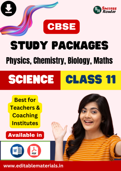 CBSE Class 11 Science Stream Study Packages for Teachers and Coaching Institutes