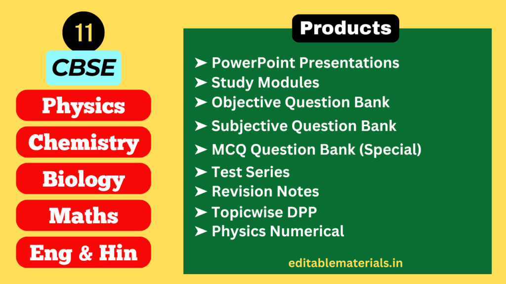 CBSE Class 11 Science Stream Study Packages for Teachers and Coaching Institutes