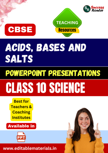 Acids Bases and Salts PPT for CBSE Class 10 Science for Teaching