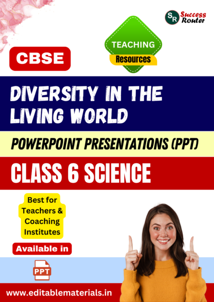 Diversity in the Living World Class 6 Science PPT for CBSE Teachers