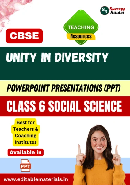 Unity in Diversity Class 6 Social Science PPT for CBSE Teachers