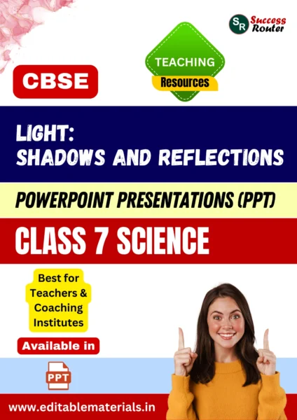Light: Shadows and Reflections Class 7 Science PPT for CBSE Teachers