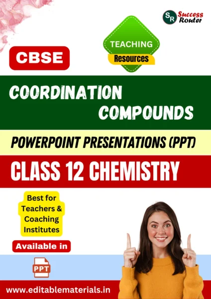 Coordination Compounds Class 12 Chemistry PPT for CBSE Teachers