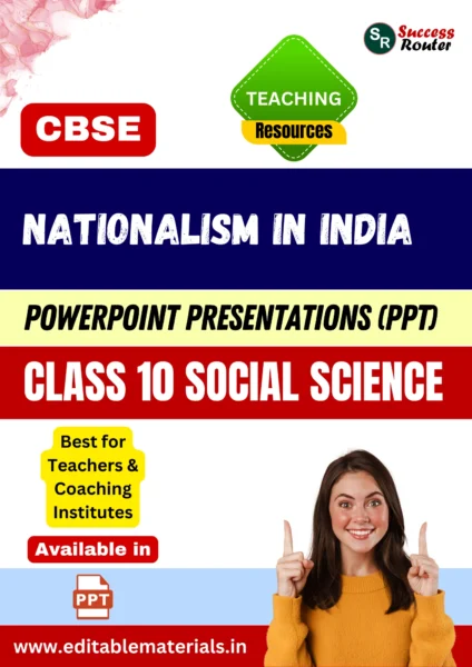 Nationalism in India Class 10 Social Science PPT for CBSE Teachers