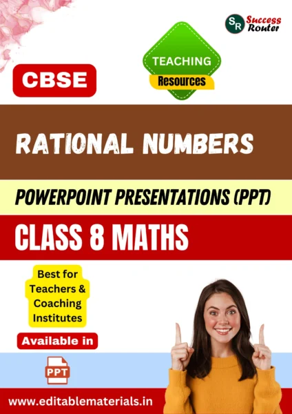 Rational Numbers Class 8 Maths PPT for CBSE Teachers