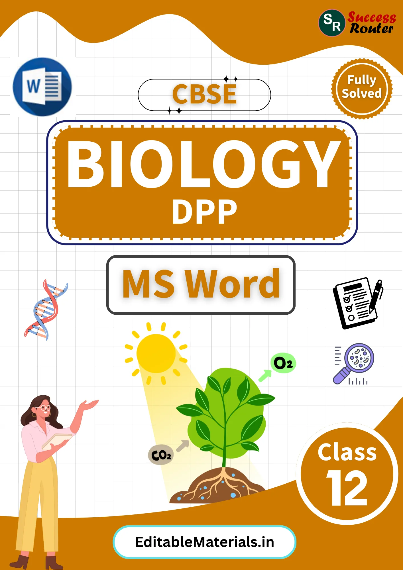 CBSE Class 12 Biology DPP (2026-27) | Editable, MS Word